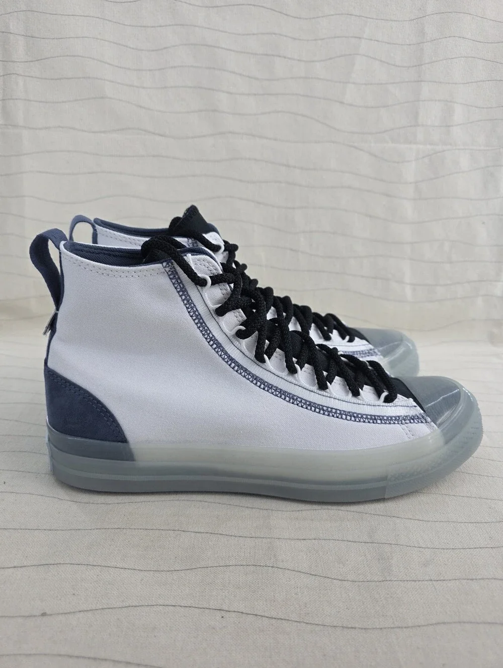 Converse Mens Chuck Taylor All Star CX EXP2 White Blue Shoes A12869C Size 10.5 - Picture 2 of 12